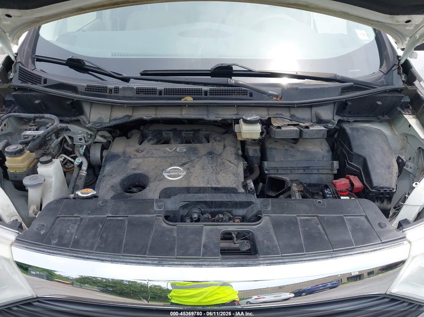 2013 Nissan Quest Sl VIN: JN8AE2KP1D9067501 Lot: 45369780