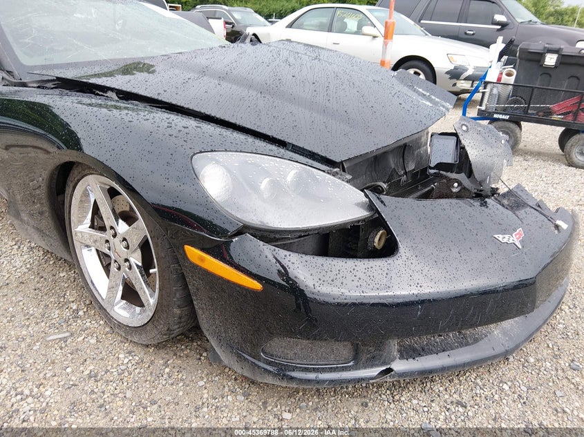 CHEVROLET CORVETTE 2007 VIN 1G1YY36U075138084