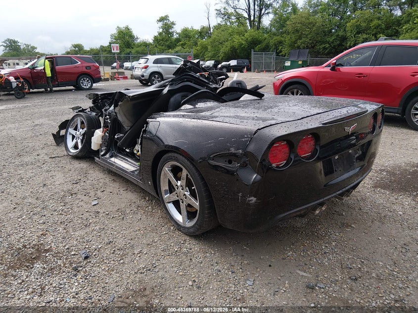 CHEVROLET CORVETTE 2007 VIN 1G1YY36U075138084