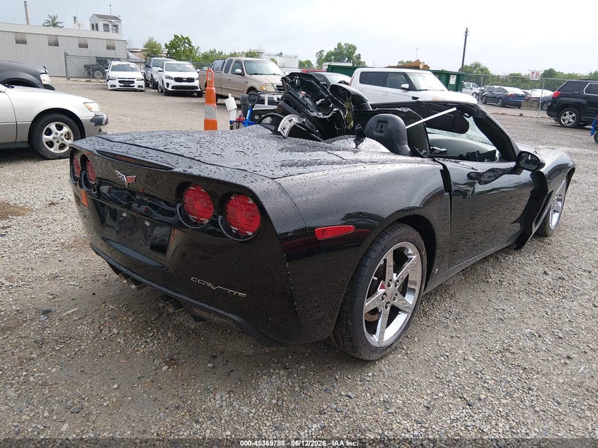 CHEVROLET CORVETTE 2007 VIN 1G1YY36U075138084