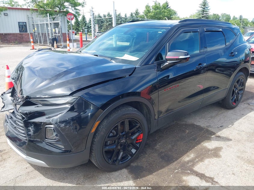 Vin: 3gnkbhr48ls635365, lot: 45867779, chevrolet blazer awd 2lt 20202