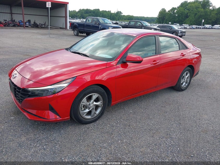 2021 Hyundai Elantra Se 5NPLL4AG9MH046507 photo 1