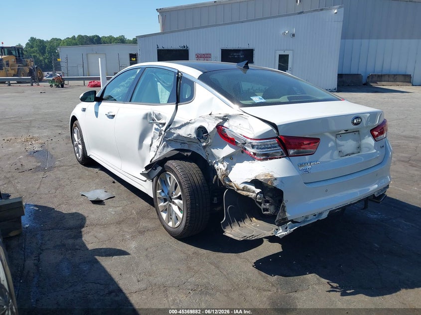 Vin: 5xxgu4l39gg063848, lot: 45867868, kia optima ex 20163