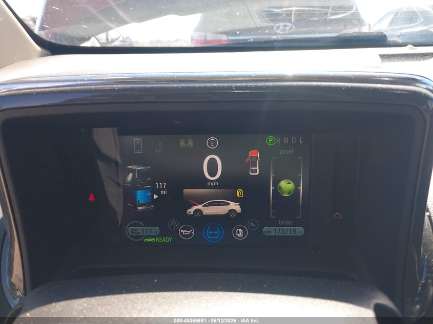 2012 Chevrolet Volt VIN: 1G1RB6E49CU115735 Lot: 45369891