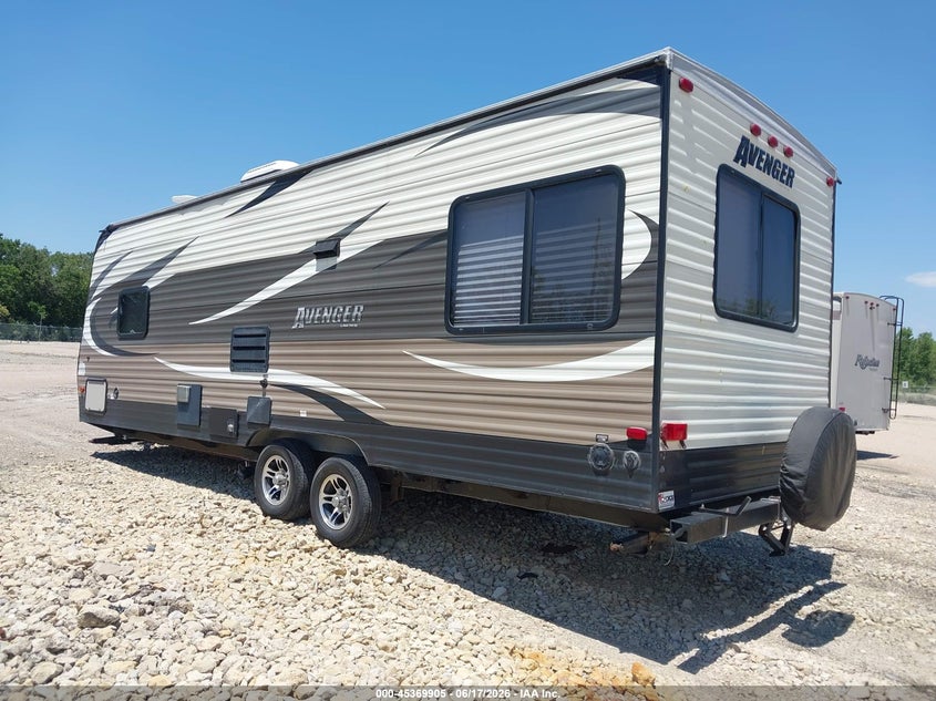 2015 AVENGER TRAVEL TRAILER auction photo 3