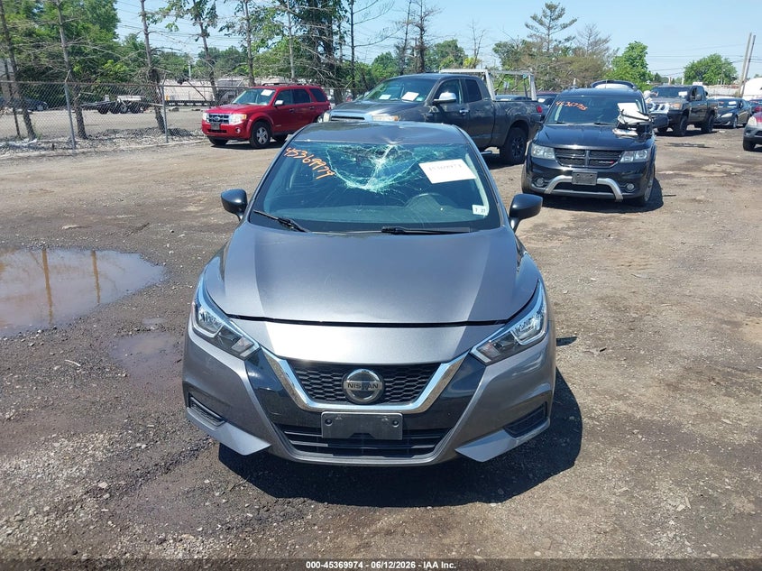 2022 Nissan Versa 1.6 S Xtronic Cvt VIN: 3N1CN8DV0NL847407 Lot: 45369974