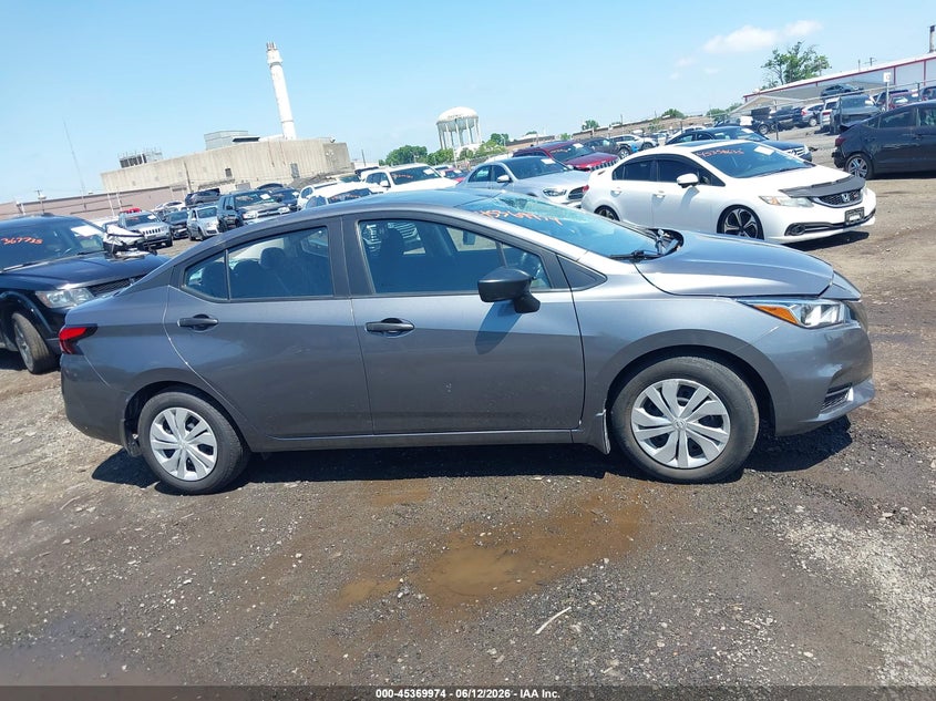 2022 Nissan Versa 1.6 S Xtronic Cvt VIN: 3N1CN8DV0NL847407 Lot: 45369974