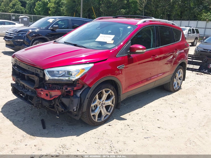 2017 FORD ESCAPE SPORT UTILITY VEHICLE 2.0L I-4 DI, DOHC, VVT, TURBO, 245HP
