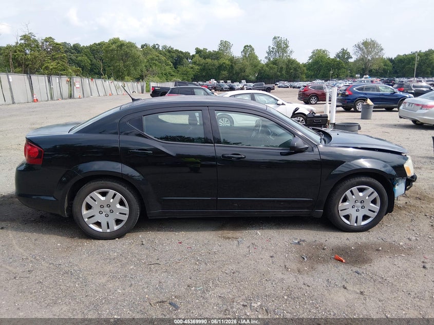 2012 Dodge Avenger Se VIN: 1C3CDZAB0CN242742 Lot: 45369990