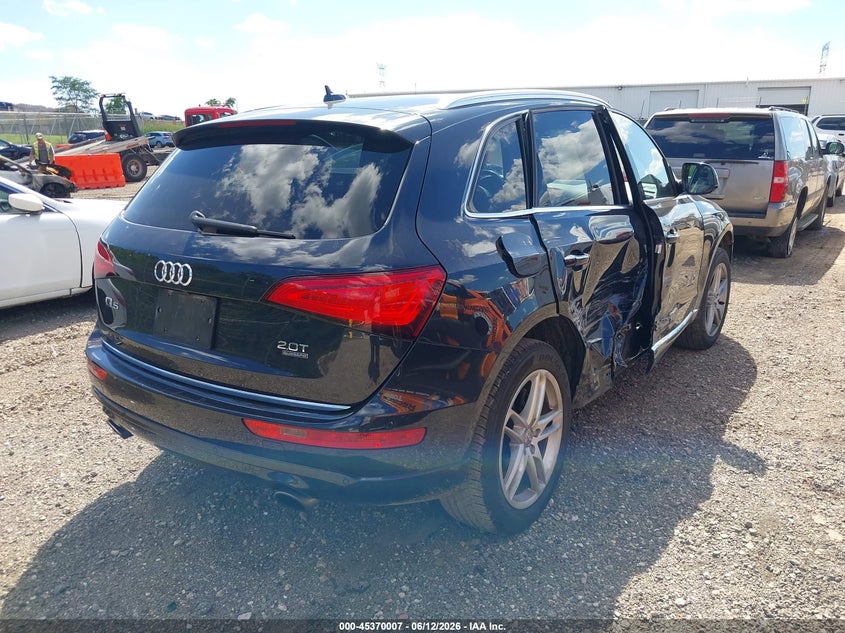 Vin: wa1l2afp7ga125156, lot: 45867993, audi q5 2.0t premium 20164