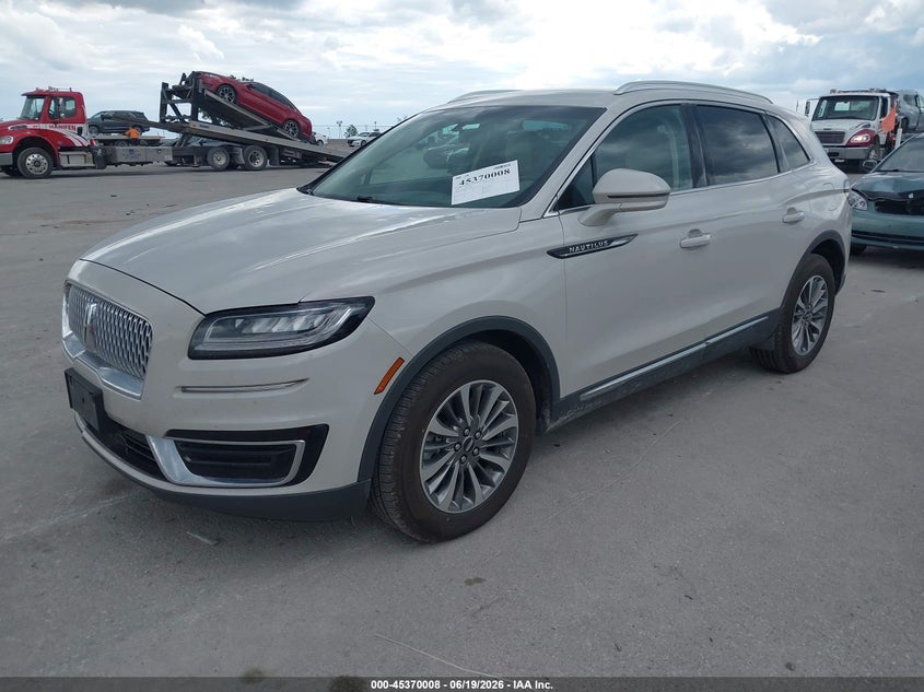 2020 LINCOLN NAUTILUS auction photo 2