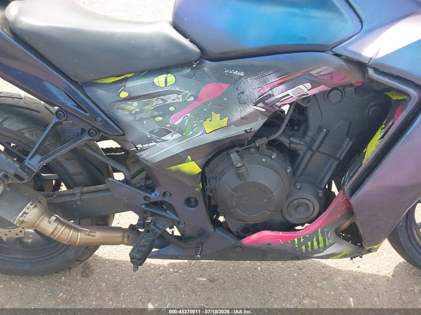 2015 Honda Cbr500 R VIN: MLHPC4461F5200034 Lot: 45370011