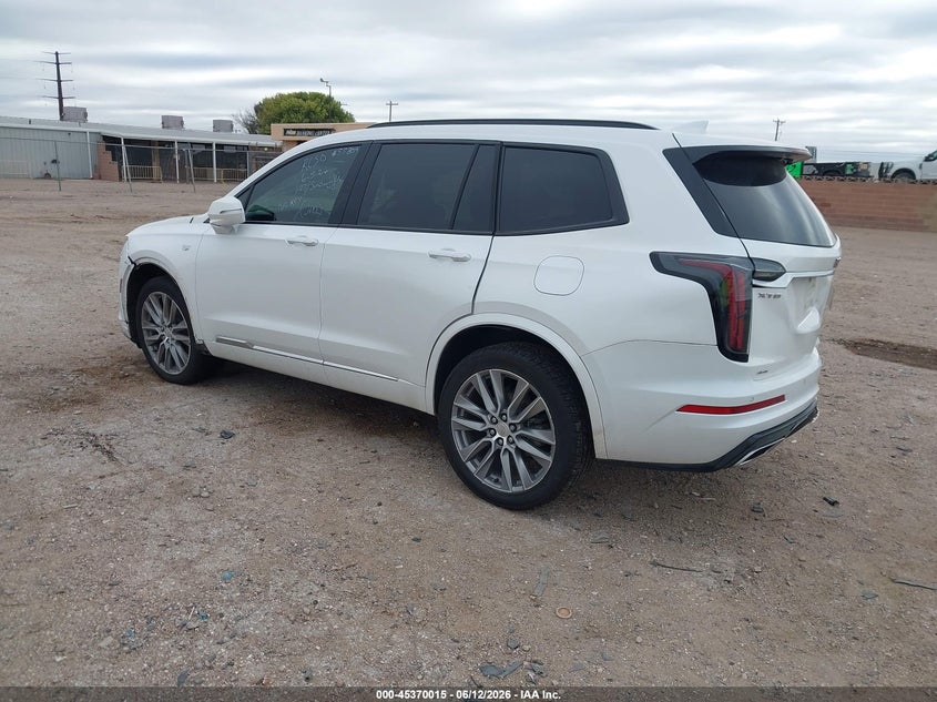 Vin: 1gykpgrs9lz146246, lot: 45868001, cadillac xt6 awd sport 20203