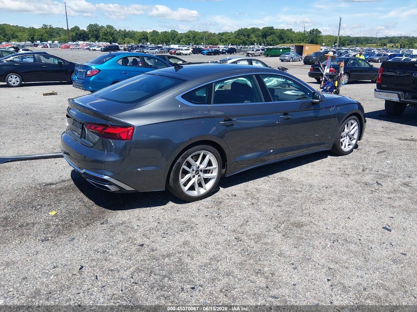 2023 AUDI A5 SPORTBACK auction photo 4