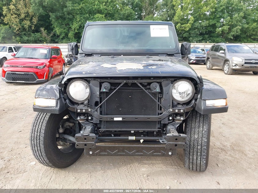 2023 Jeep Wrangler 4-Door Sahara 4X4 VIN: 1C4HJXEN6PW570475 Lot: 45370099