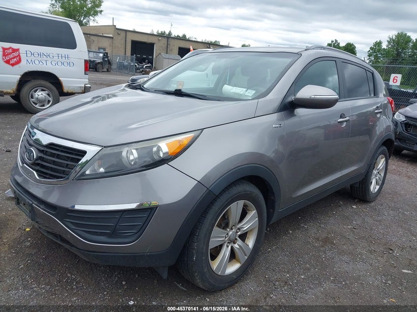 2011 KIA SPORTAGE SPORT UTILITY VEHICLE 2.4L I-4 DOHC, VVT, 176HP