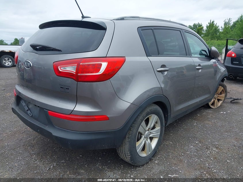 2011 KIA SPORTAGE SPORT UTILITY VEHICLE 2.4L I-4 DOHC, VVT, 176HP