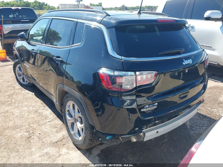 Vin: 3c4njdbn9tt198135, lot: 45868145, jeep compass latitude 20263