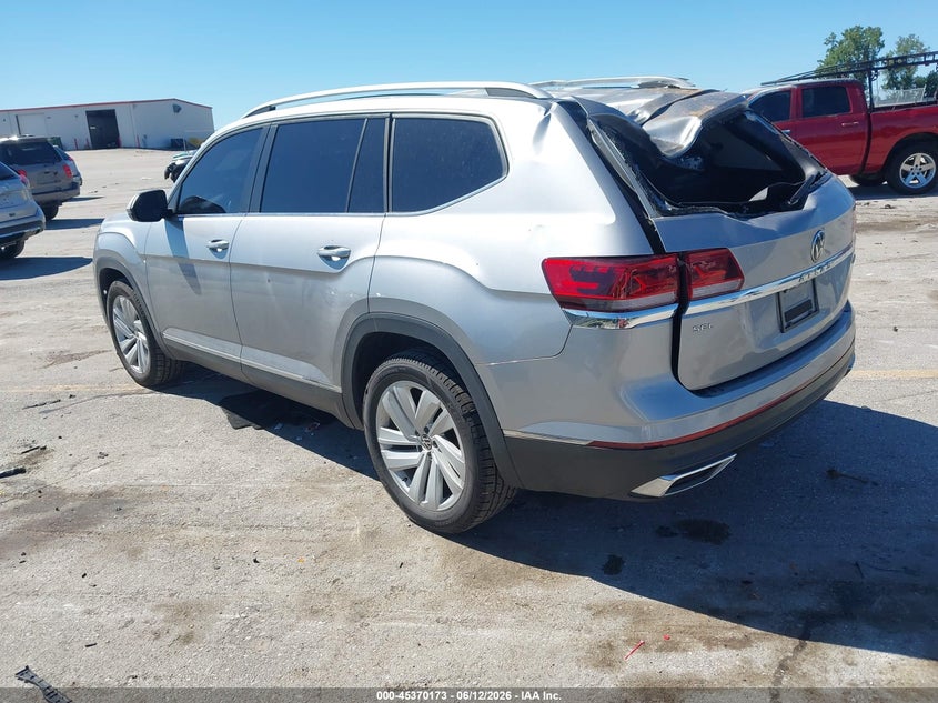 2021 VOLKSWAGEN ATLAS auction photo 3