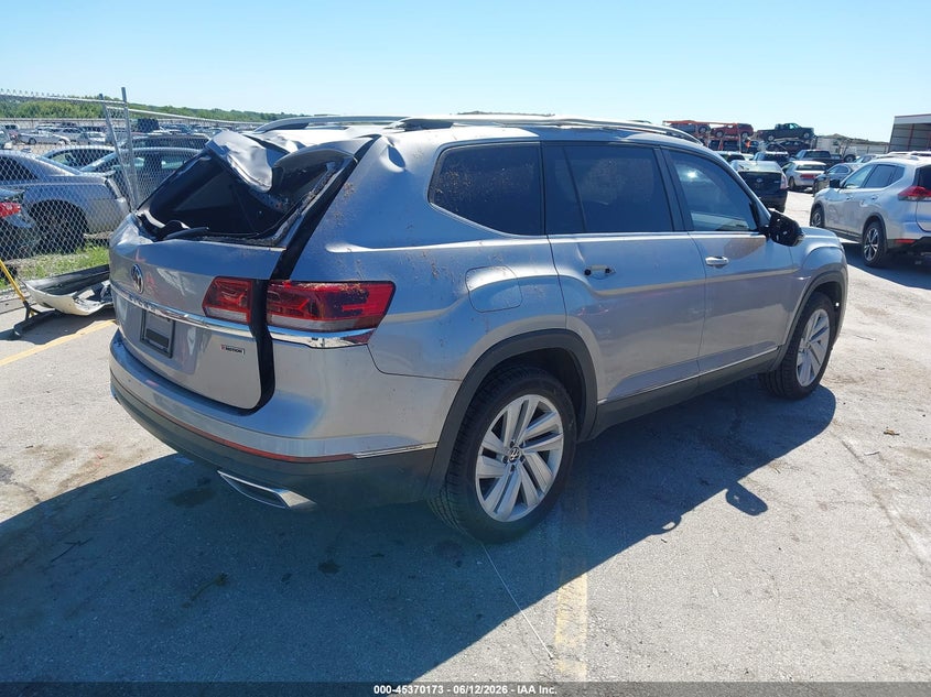 2021 VOLKSWAGEN ATLAS auction photo 4