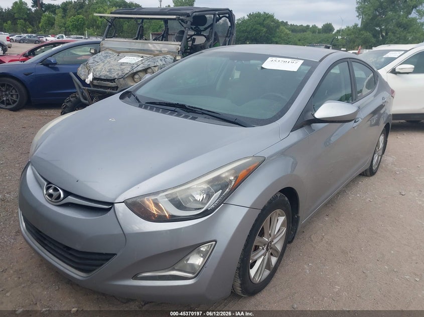 2015 Hyundai Elantra Se 5NPDH4AE3FH589102 photo 1