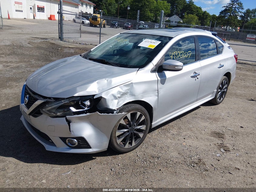 NISSAN SENTRA 2017 VIN 3N1CB7AP0HY318149