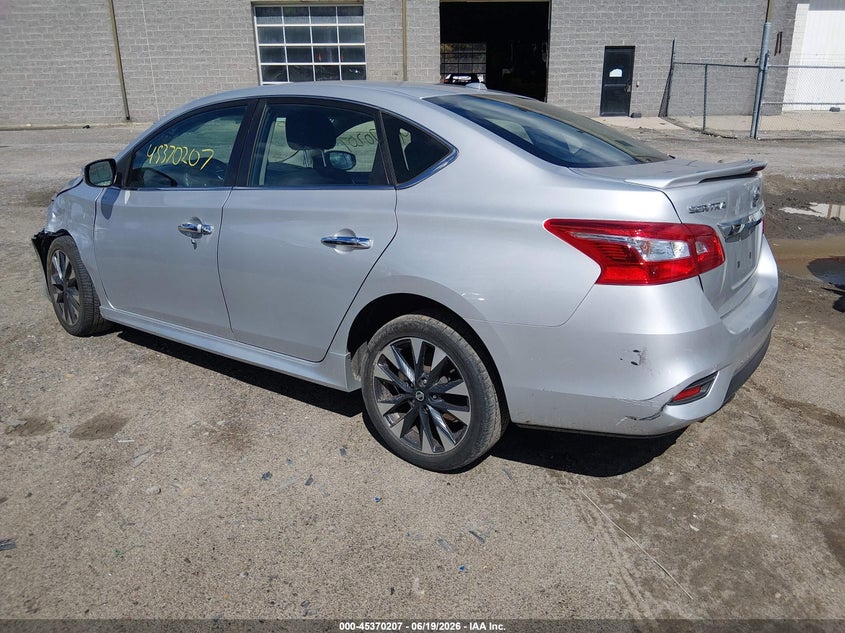 NISSAN SENTRA 2017 VIN 3N1CB7AP0HY318149
