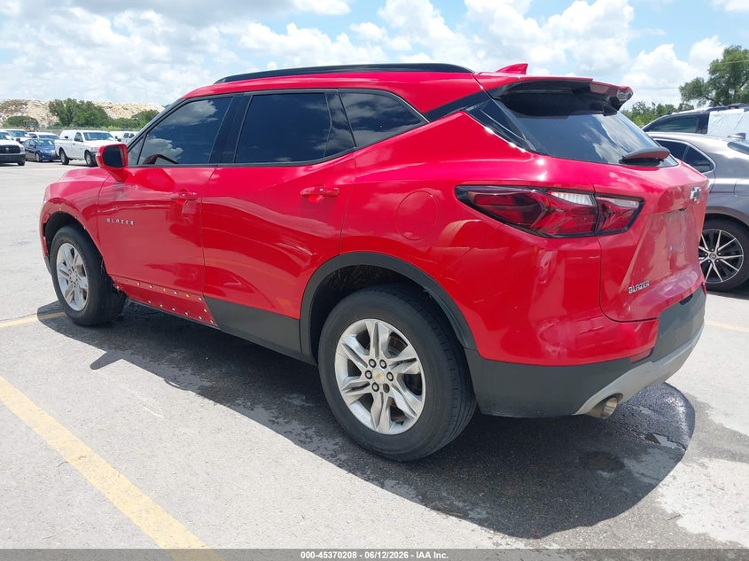 VIN 3GNKBCRS0LS725319 2020 CHEVROLET BLAZER FWD 2LT