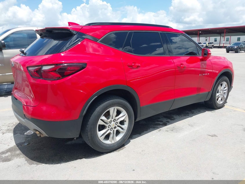 VIN 3GNKBCRS0LS725319 2020 CHEVROLET BLAZER FWD 2LT