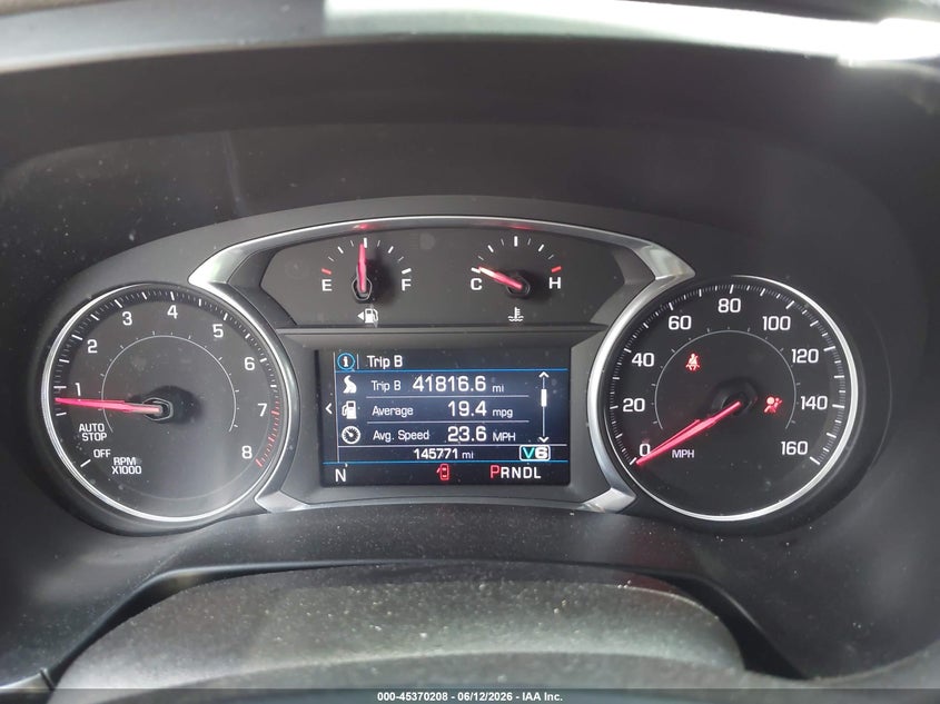 VIN 3GNKBCRS0LS725319 2020 CHEVROLET BLAZER FWD 2LT