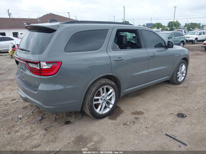 Vin: 1c4sdjct6pc627013, lot: 45868197, dodge durango r/t plus awd 20234
