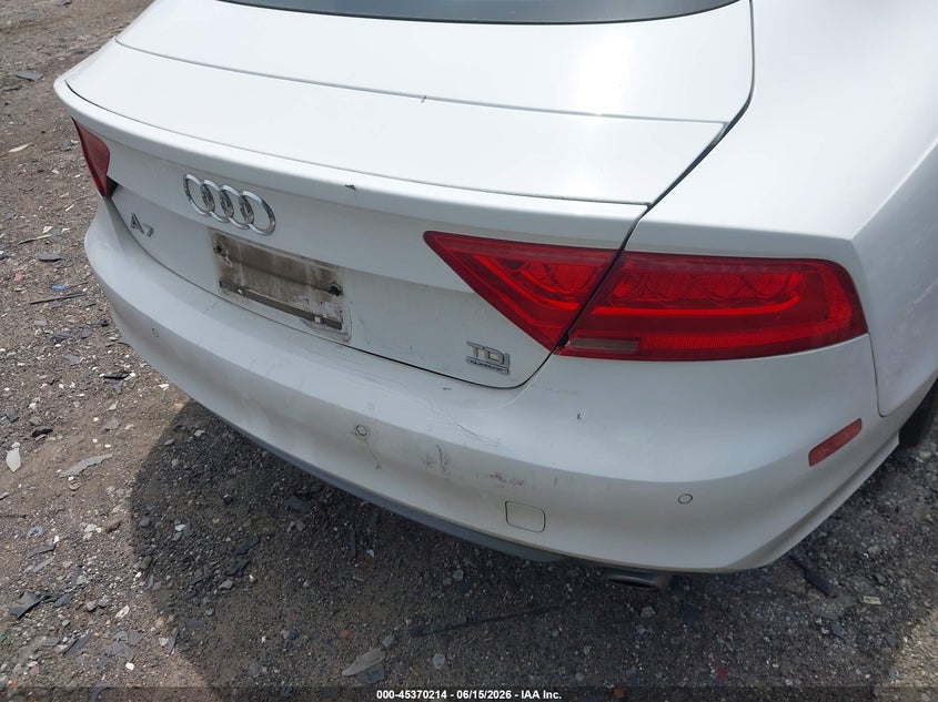 2015 Audi A7 3.0 Tdi Premium Plus VIN: WAU2MAFC8FN039352 Lot: 45370214