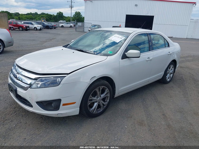 Vin: 3fahp0ha8cr306093, lot: 45868221, ford fusion se 20122