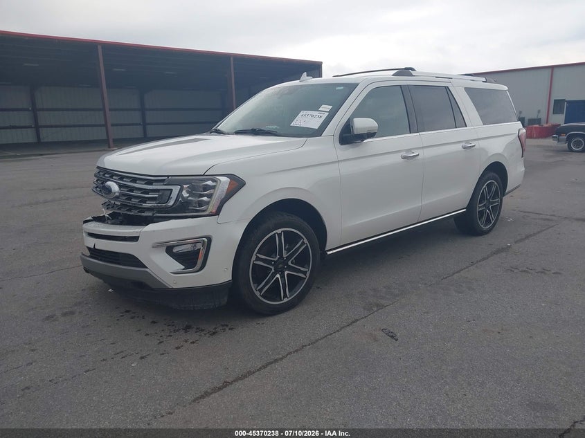 Vin: 1fmjk2at5lea80191, lot: 45868224, ford expedition limited max 20202