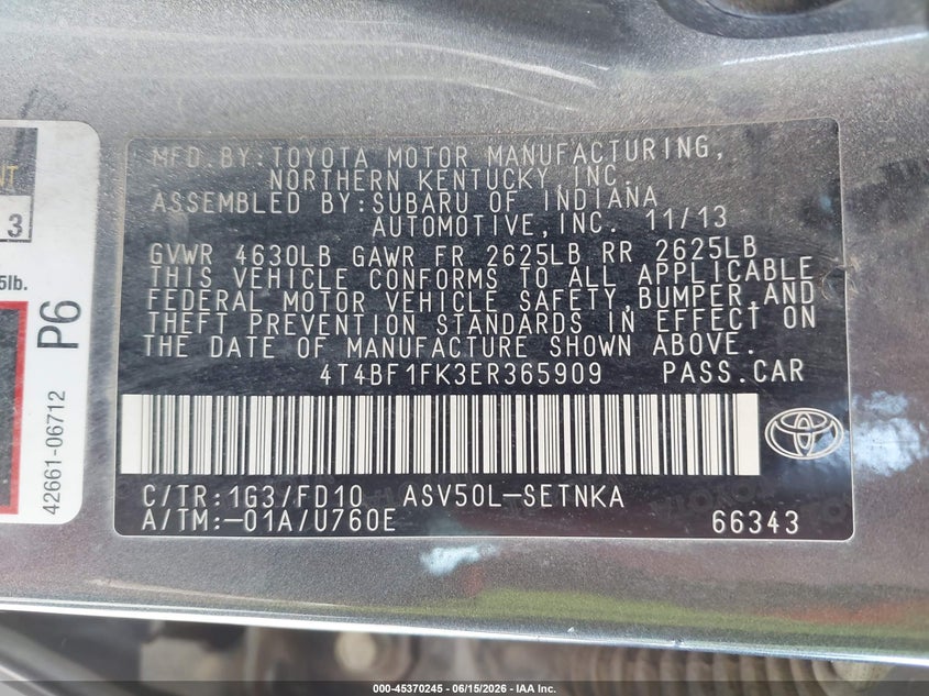 AtlanticExpress - Toyota Camry
