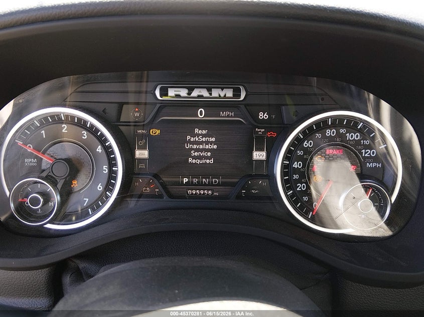 2022 RAM 1500 TRUCK 5.7L V-8 VVT, 395HP