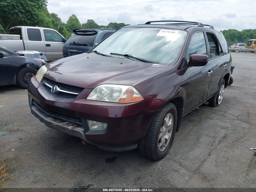 ACURA MDX 2002 VIN 2HNYD188X2H511120