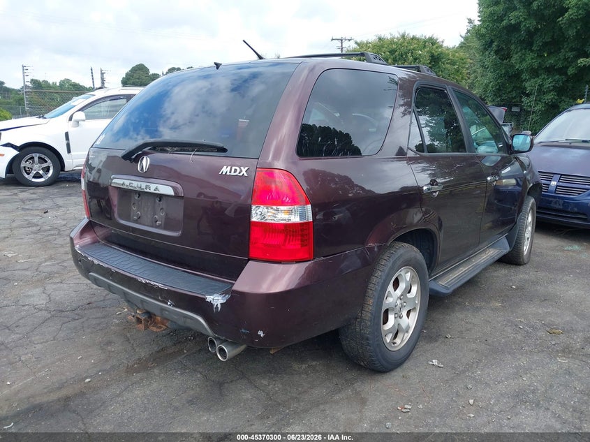 ACURA MDX 2002 VIN 2HNYD188X2H511120