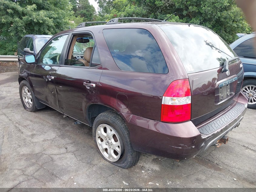 ACURA MDX 2002 VIN 2HNYD188X2H511120