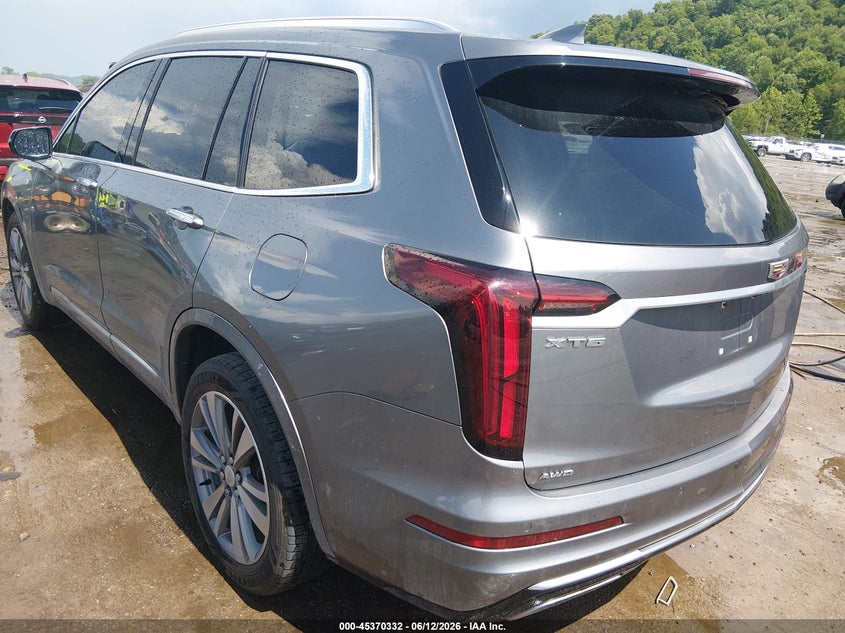 Vin: 1gykpdrs1mz173859, lot: 45868318, cadillac xt6 awd premium luxury 20213