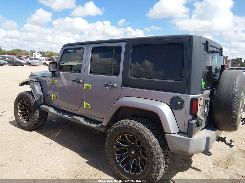 2015 JEEP WRANGLER SPORT UTILITY VEHICLE 3.6L V-6 DOHC, VVT, 285HP