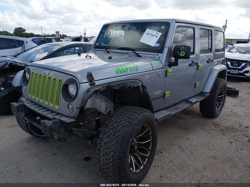 2015 JEEP WRANGLER SPORT UTILITY VEHICLE 3.6L V-6 DOHC, VVT, 285HP