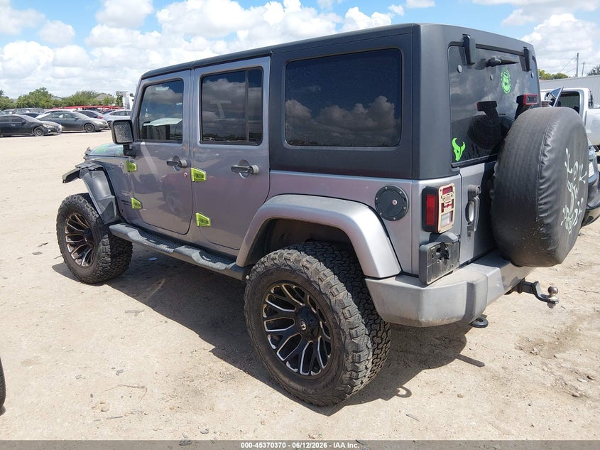 2015 JEEP WRANGLER SPORT UTILITY VEHICLE 3.6L V-6 DOHC, VVT, 285HP