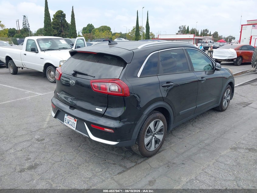 Vin: kndcc3lc2h5079164, lot: 45868457, kia niro ex 20174