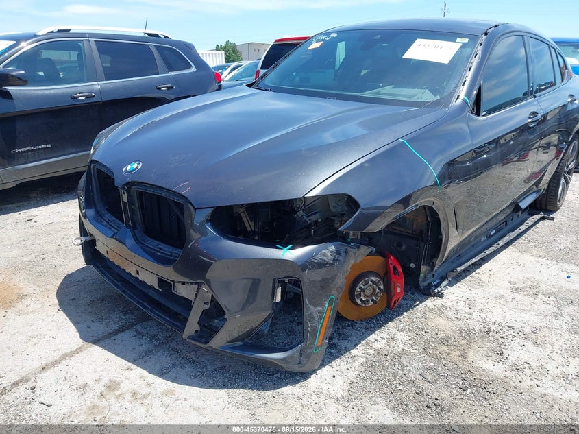 2022 BMW X4 M40I VIN: 5UX43DT07N9L69421 Lot: 45370475