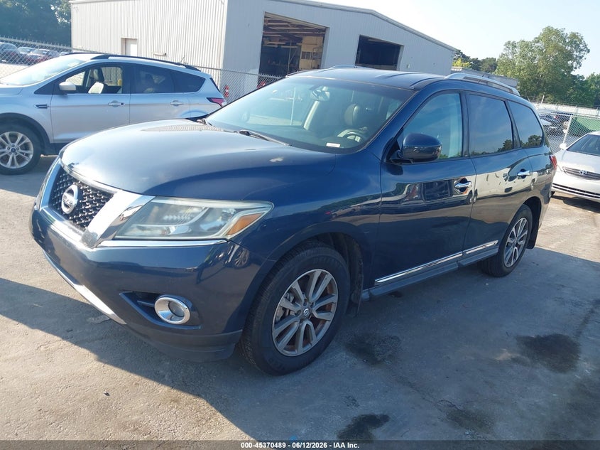 2014 Nissan Pathfinder Sl 5N1AR2MN3EC604574 photo 1
