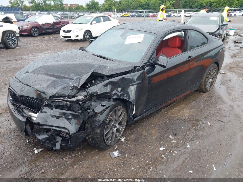 Vin: wba1j7c54gv359413, lot: 45868497, bmw m235i 20162
