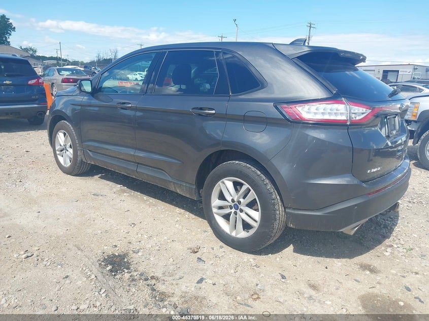 VIN 2FMPK4J89HBB81805 2017 FORD EDGE SEL