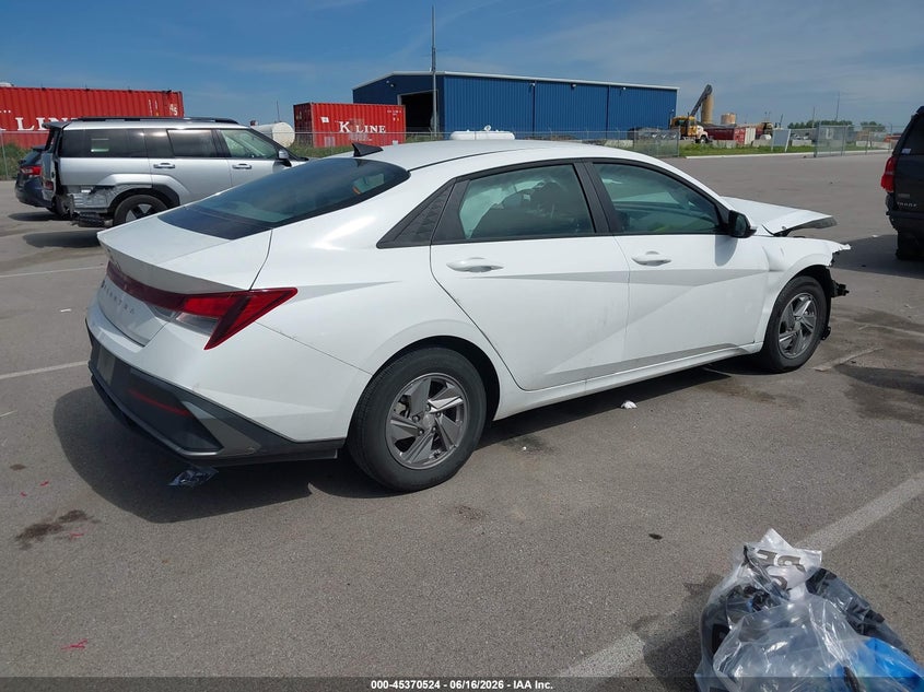 VIN KMHLL4DG6SU085744 2025 HYUNDAI ELANTRA SE