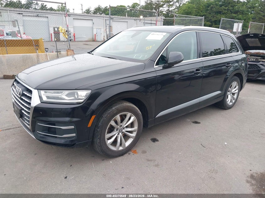 Vin: wa1aaaf76jd051101, lot: 45868536, audi q7 3.0t premium 20182
